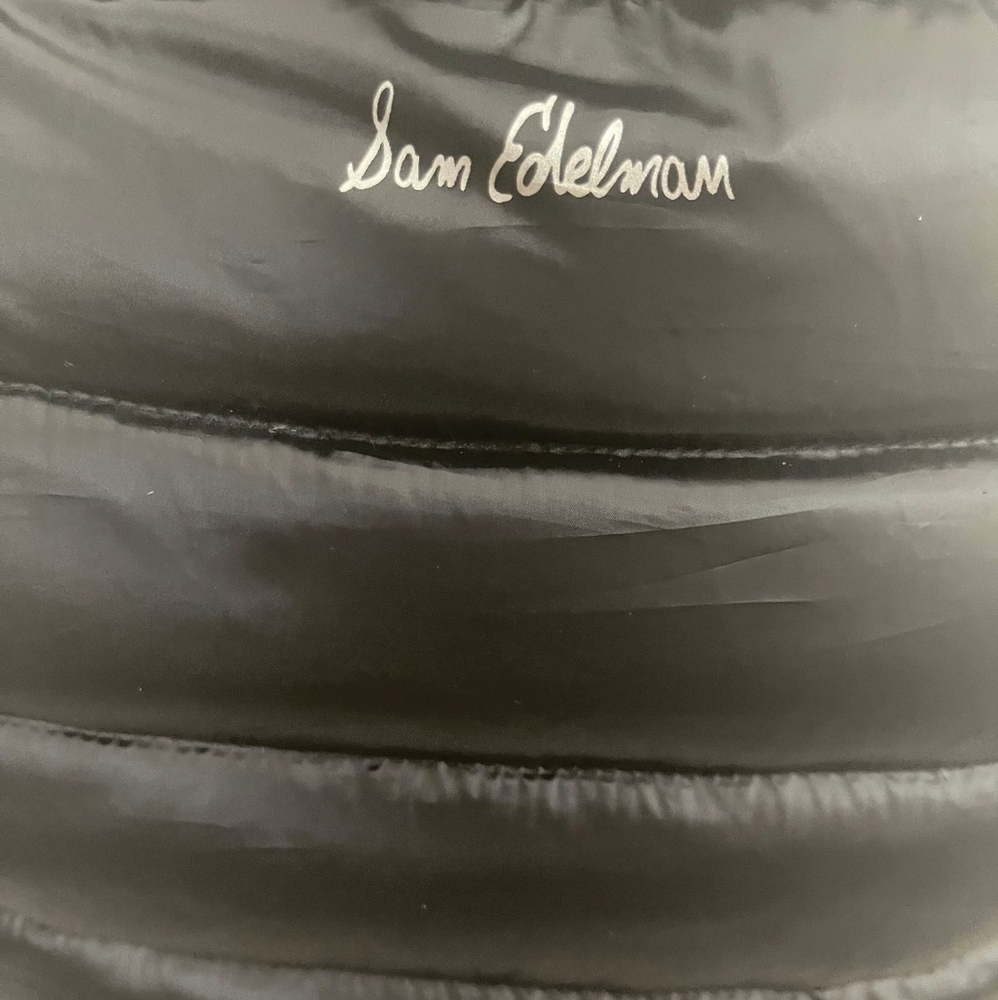 NWT! BLACK SAM EDELMAN PUFFER JACKET SIZE: XS - Picture 10 of 12